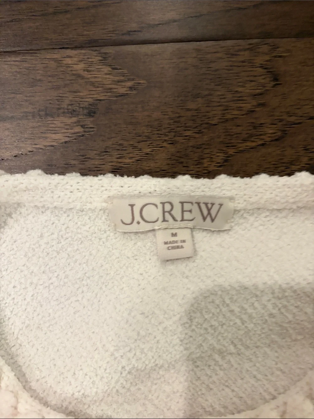 JCrew Odette Sweater Lady Jacket in Cotton Blend Boucle Sz M
